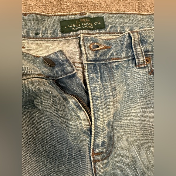 Lauren Ralph Lauren Light Blue Cropped Jeans Size 4 - Picture 5 of 15